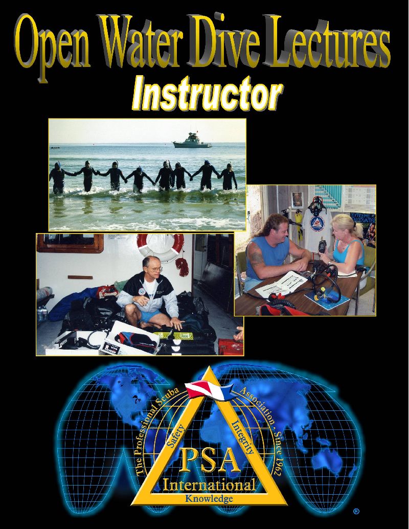 open water dive lectures instructor manual