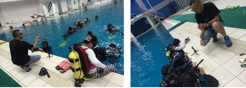 advanced buoyancy control training in wuhan