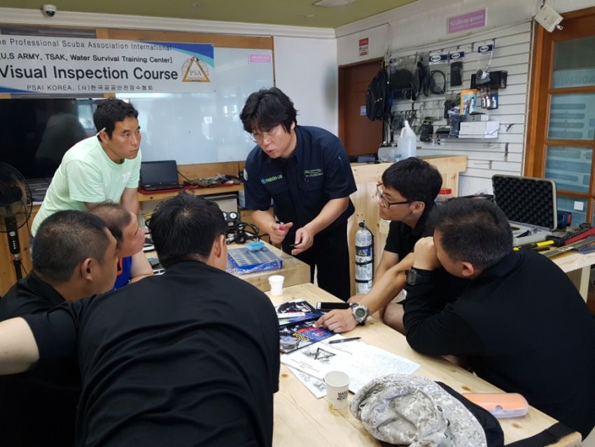 psai korea visual inspection technician course
