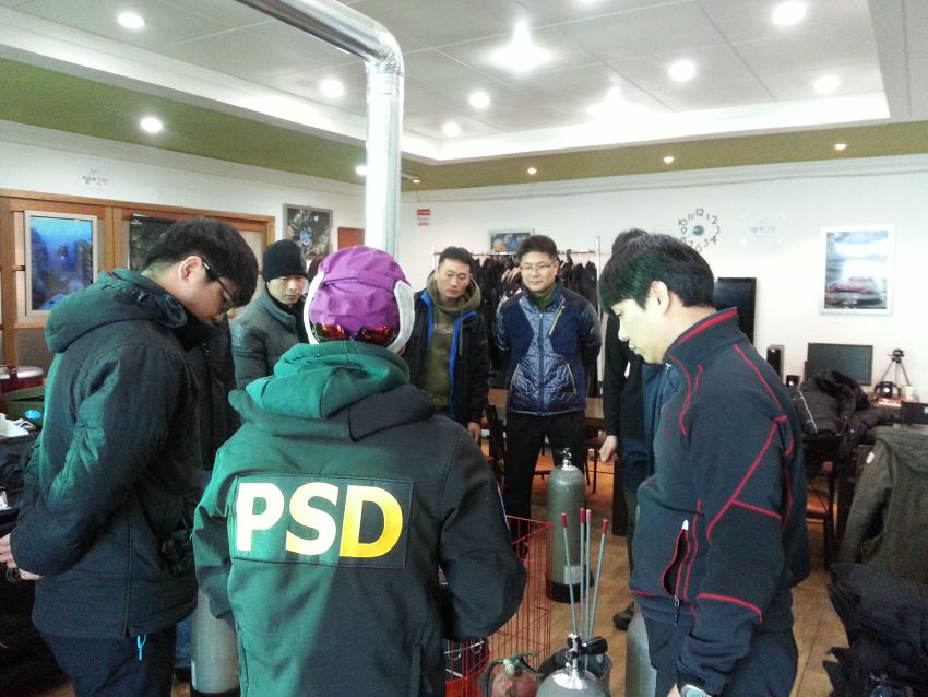 underwater videography course for korean national police