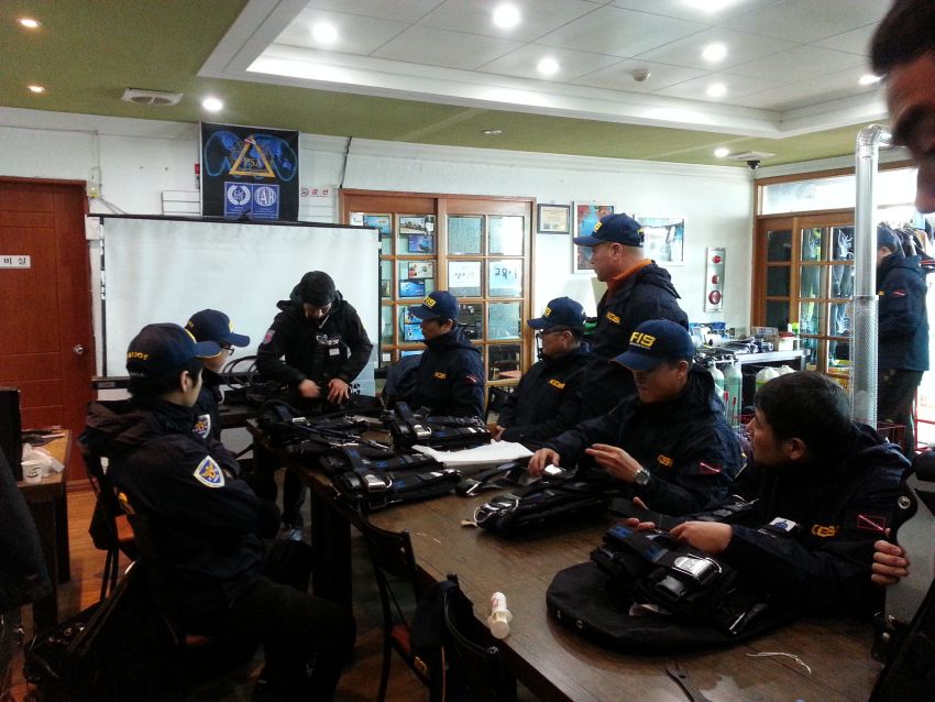 underwater videography course for korean national police