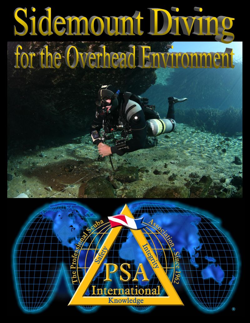 Sidemount diving for the overhead environment
