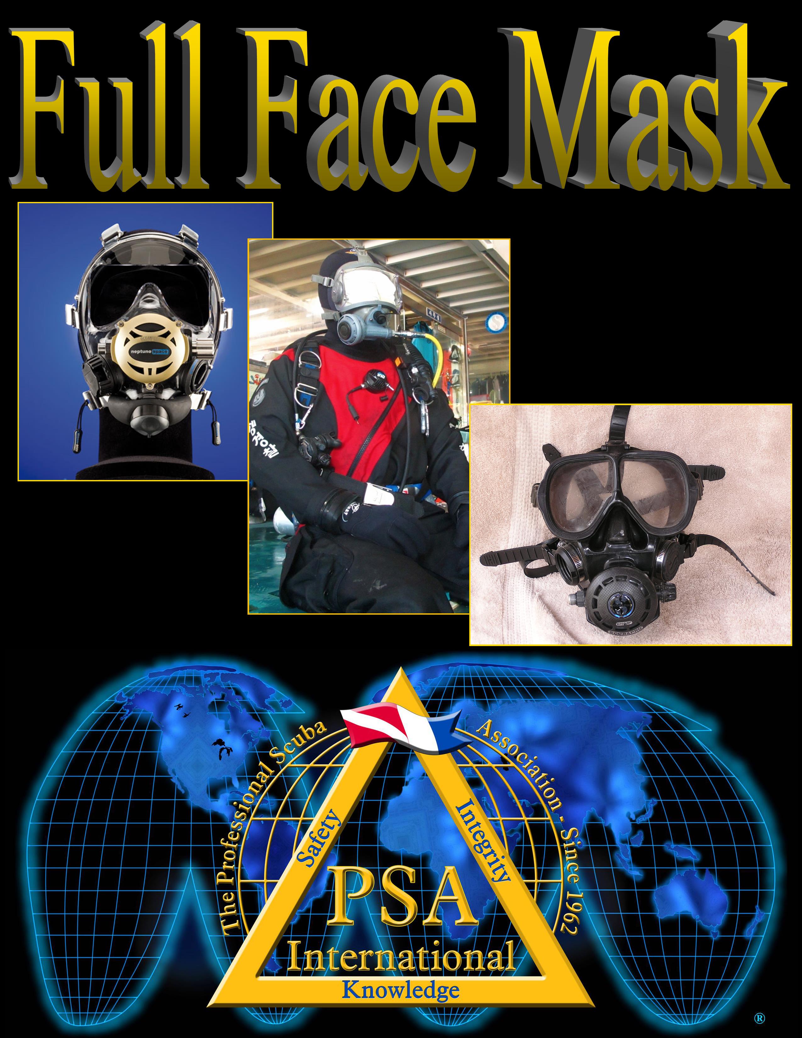full face mask diving manual