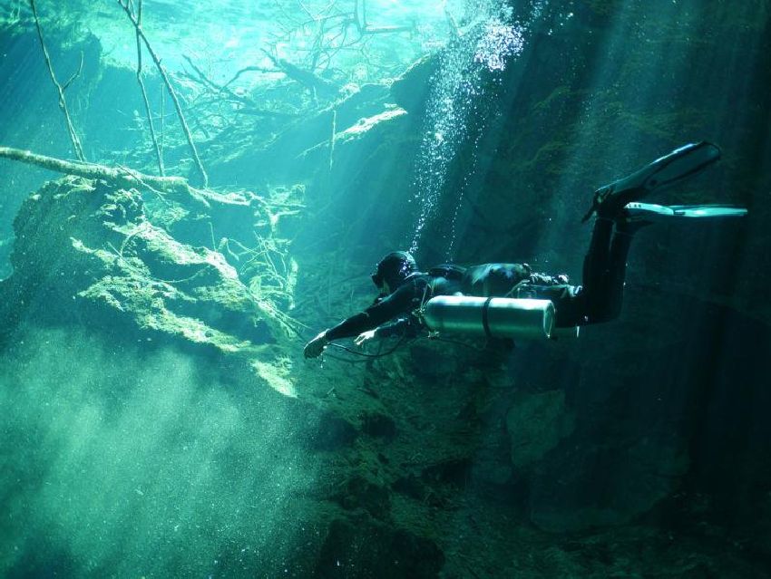 psai china overhead sidemount training in mexico