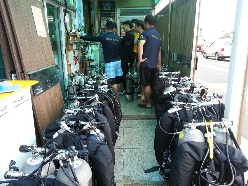psai korea technical diving programs
