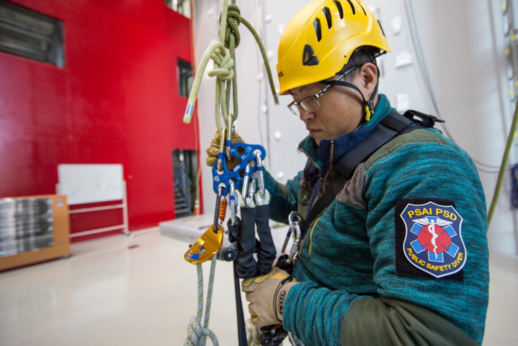 psai korea rope rescue course