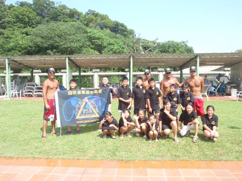psai taiwan junior skin diving course