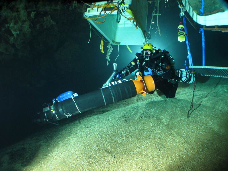 spanish world record cave dive