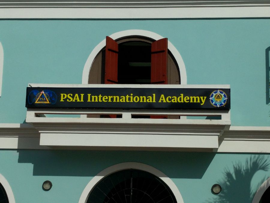 psai academy sign