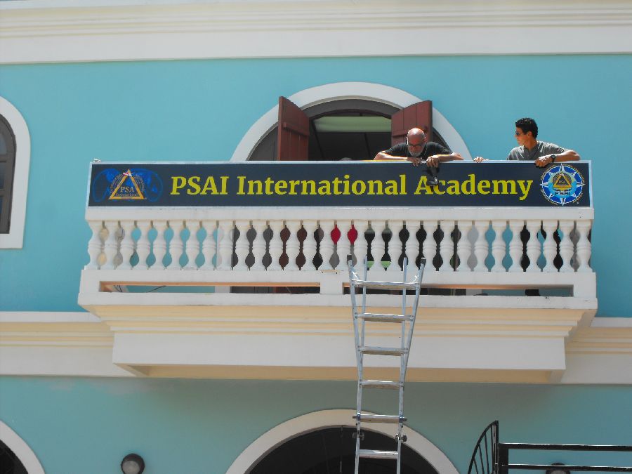 psai academy sign