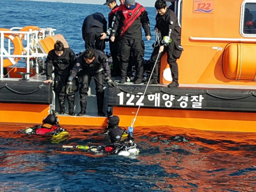 psai korea trimix diving course