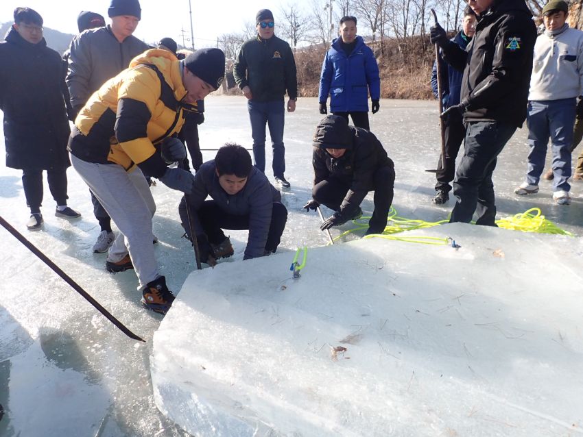 PSAI Korea Ice Diving 2019