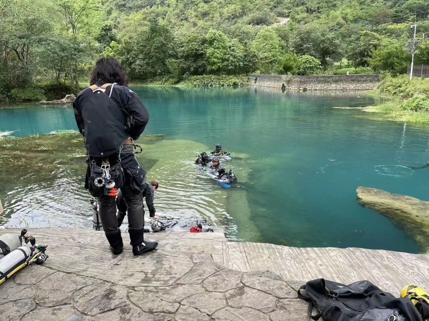 PSAI China Han Ting Cave Dive